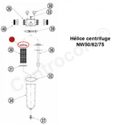 Hélice Centrifuge NW 50/62/75
