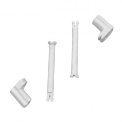 Kit vis de fixation plastique - Par 2