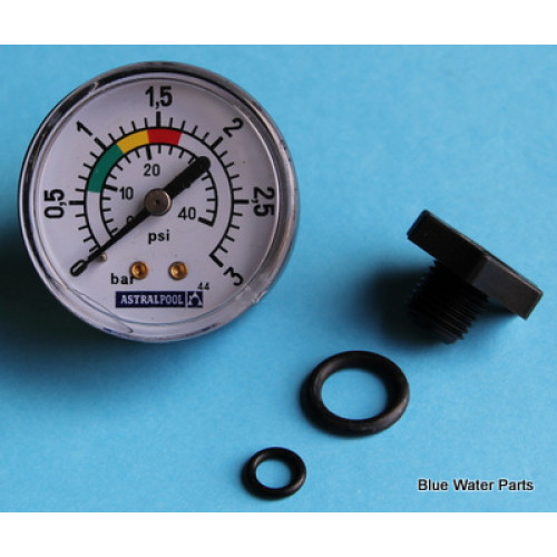 Manomètre 1/8" + purge d'air