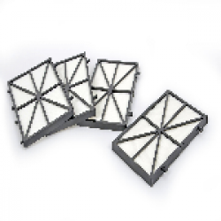 Kit de 4 Cartouches Fines 50 Microns