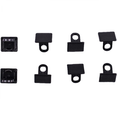 Plaque noire pour marche