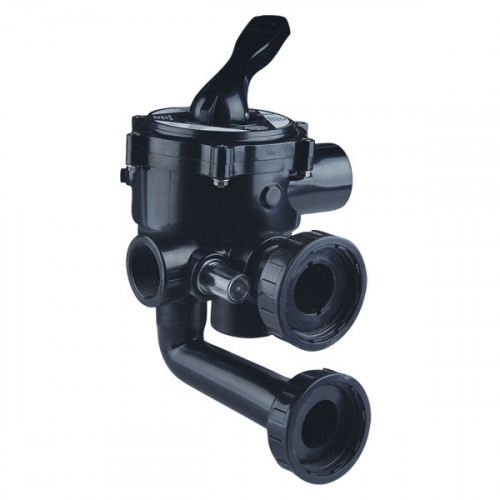 Vanne 1" 1/2 pour filtre Clarity  sans montages - Noire