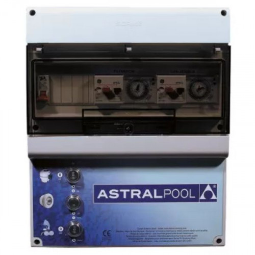 Coffret de filtration 2 projecteur + surpresseur - 2,5 à 4A