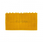 Brosse PVC jaune
